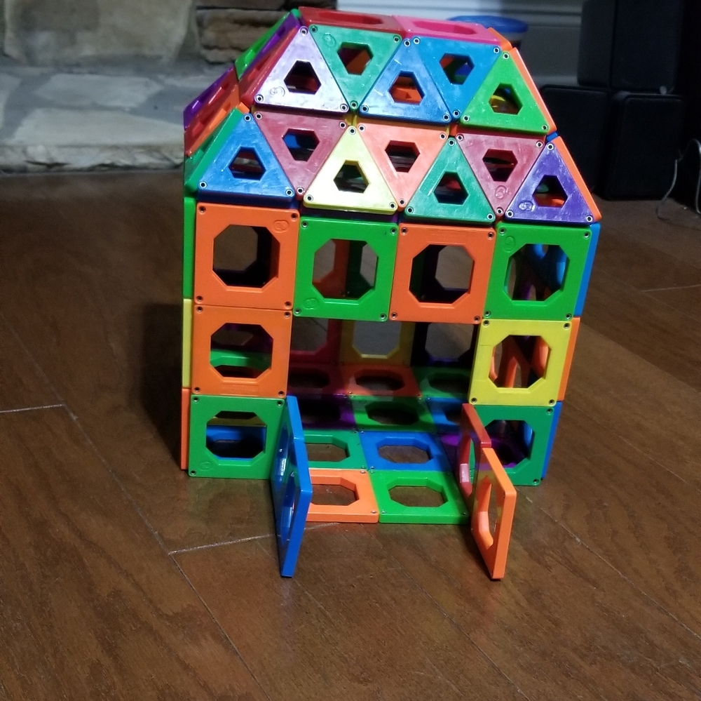 Magnetic tiles 40 count